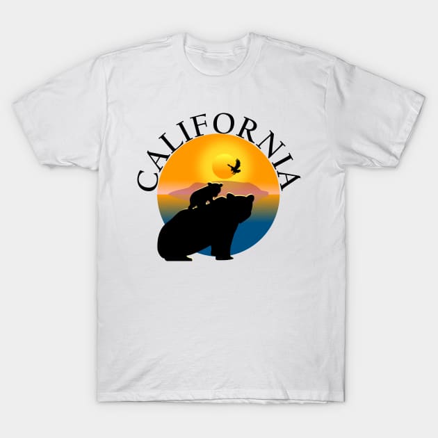 CALIFORNIA T-Shirt by Tees4Chill